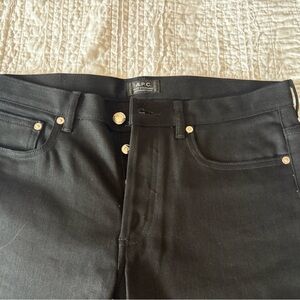 A.P.C. Black Jeans, Petit Standard stretch